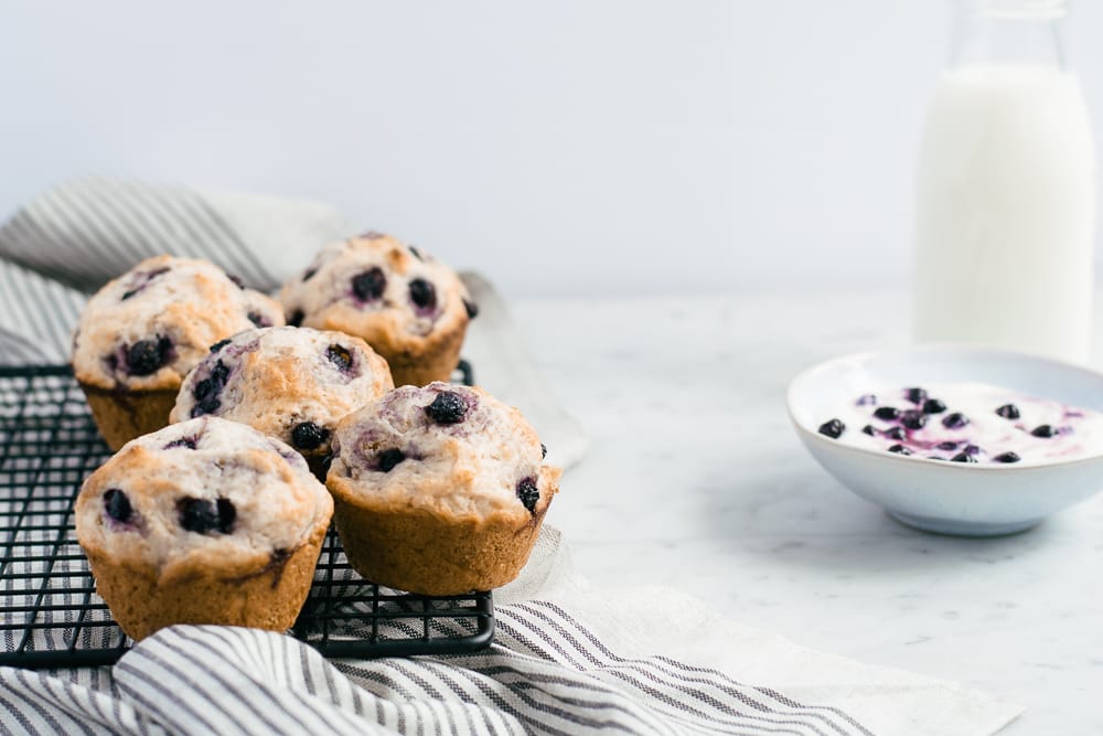 Muffins aux bleuets